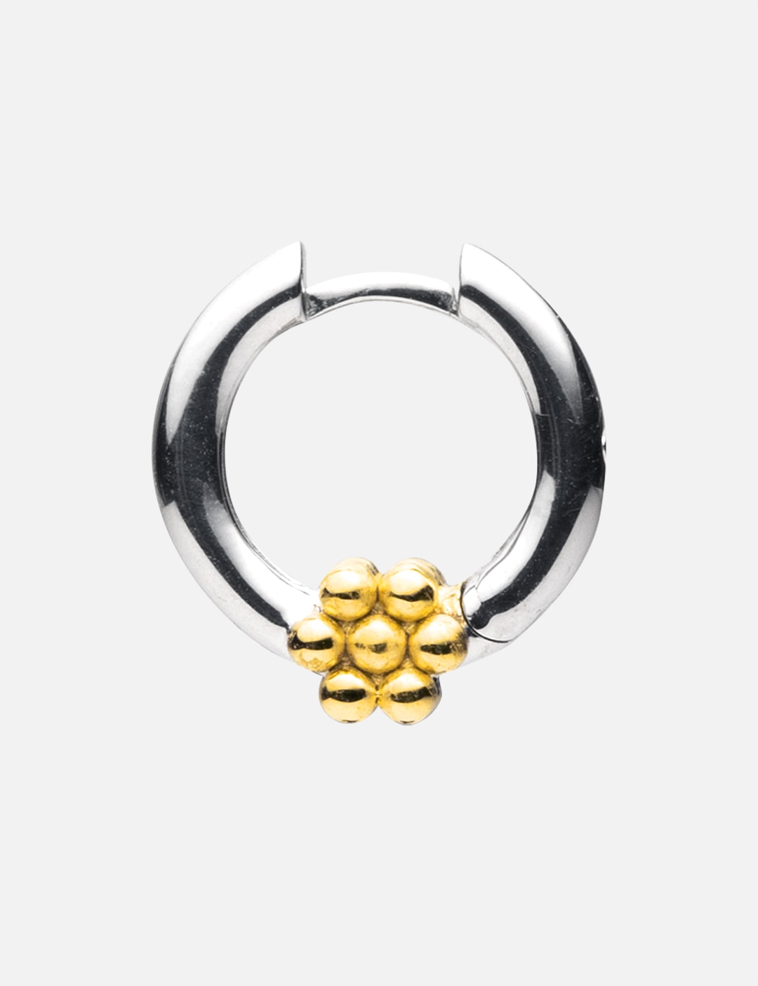 Beaded Flower Everyday Hoop view 9