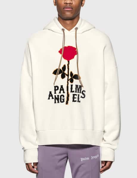 Palm Angels Red Rose Hoodie | - Globally Curated and by Hypebeast