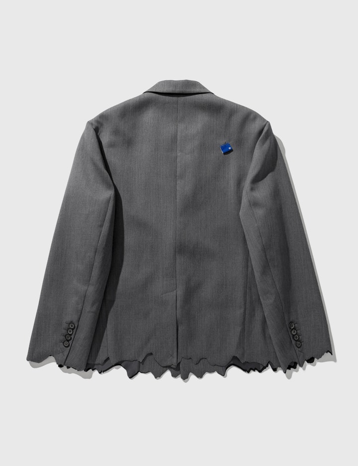 Destroyed Hem Wool Blazer Placeholder Image