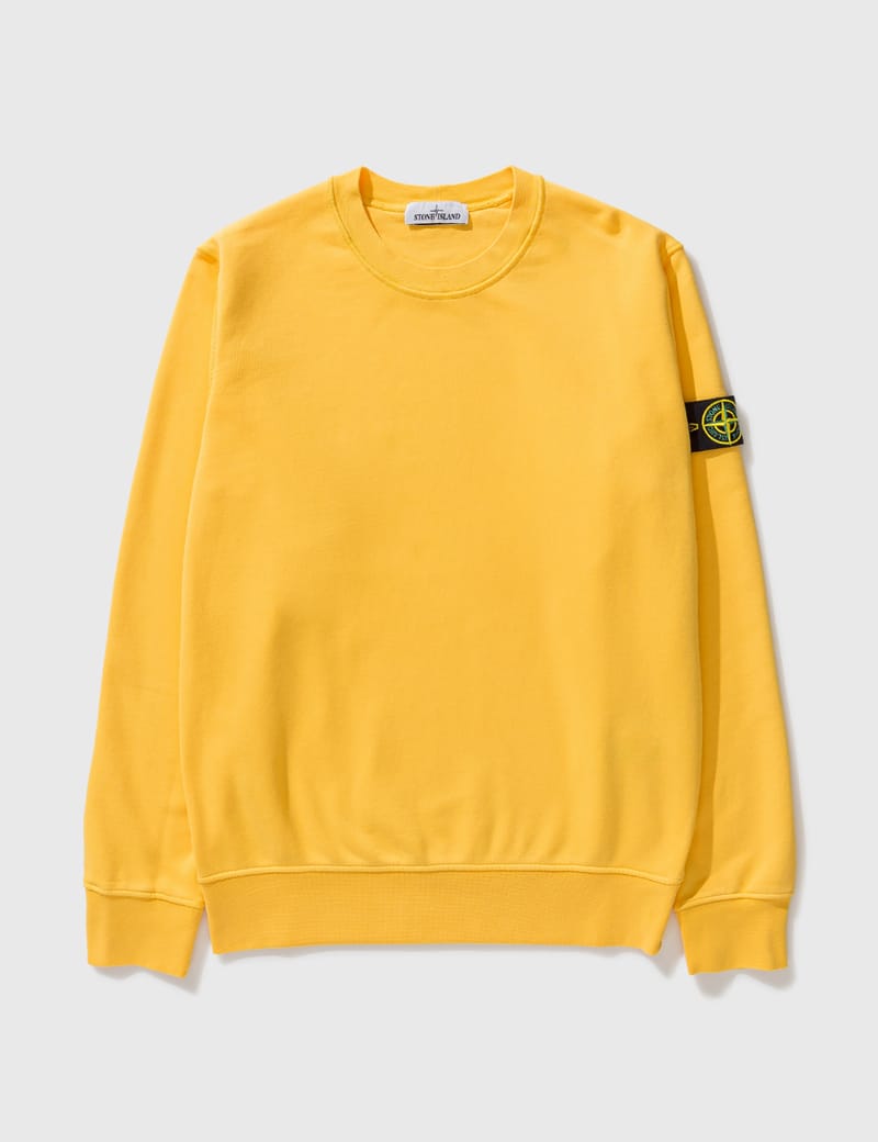 stone island classic crewneck sweatshirt