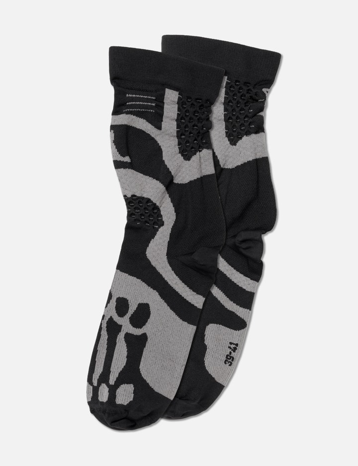 ROA Bones Logo Q-Skin® Technical Crew Socks