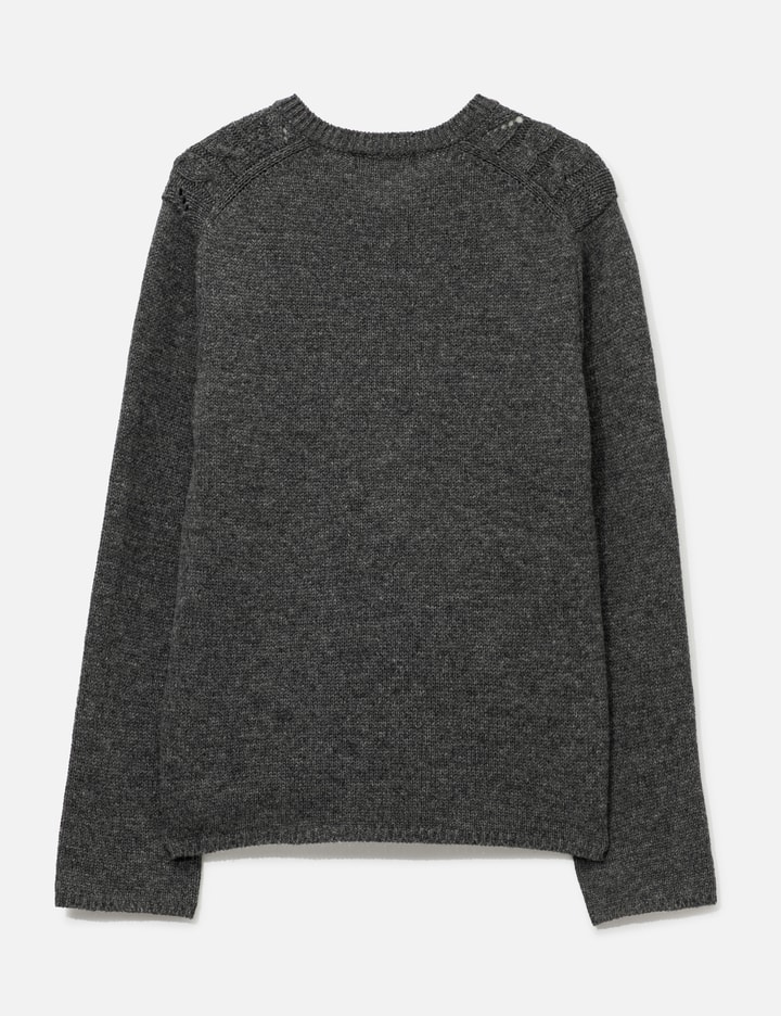 Comme des Garçons Cable V Neck Knit