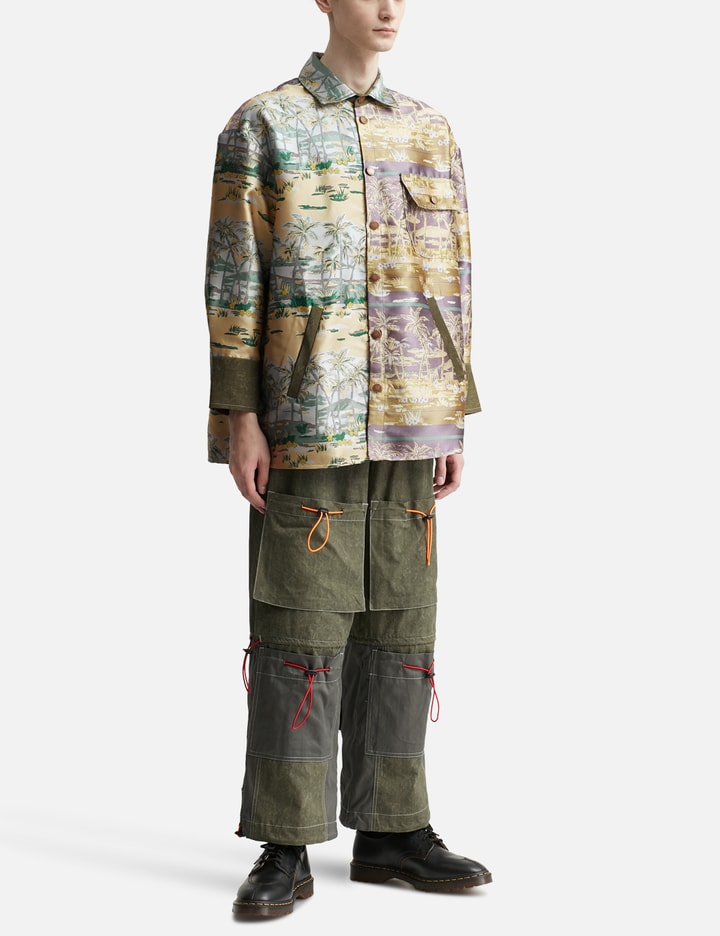Unisex Contrasting Vintage Tropical Overshirt Placeholder Image