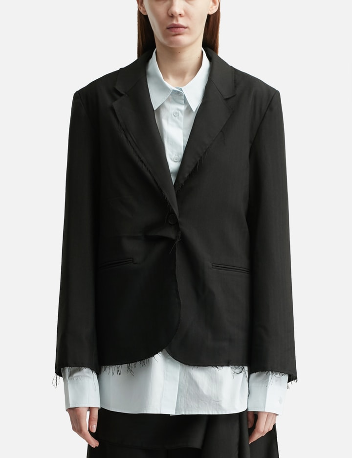 DEINET Rough Cut Detail Blazer Placeholder Image