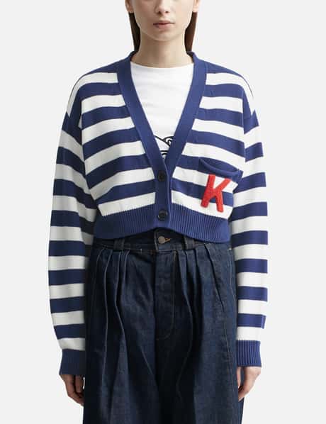 Kenzo Nautical Stripes Cardigan
