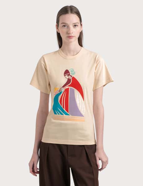 Lanvin Mother And Child Print T-Shirt