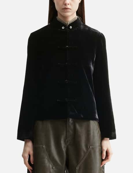 Reset Velvet Stand-Collar Jacket view 10