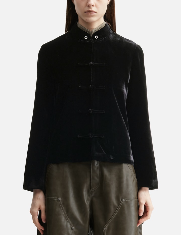 Reset Velvet Stand-Collar Jacket view 3