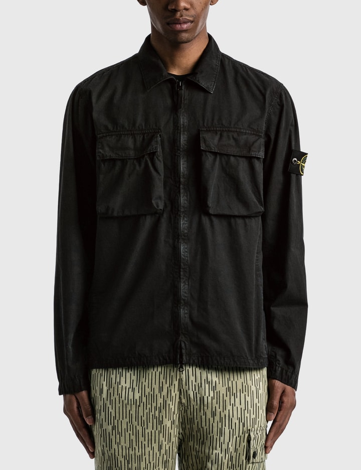 Brushed Cotton Canvas Overshirt Placeholder Image