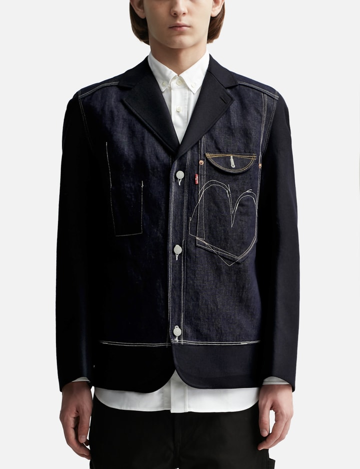 Junya Watanabe Man x Levis SB Denim Wool Jacket Placeholder Image