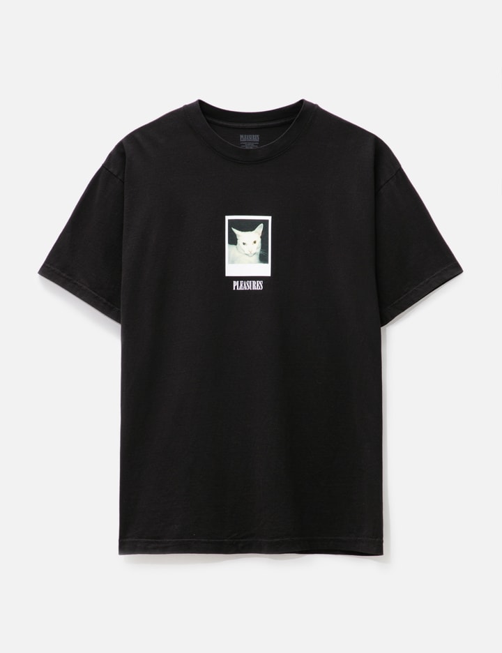 Shop Pleasures Cat T-shirt In Black