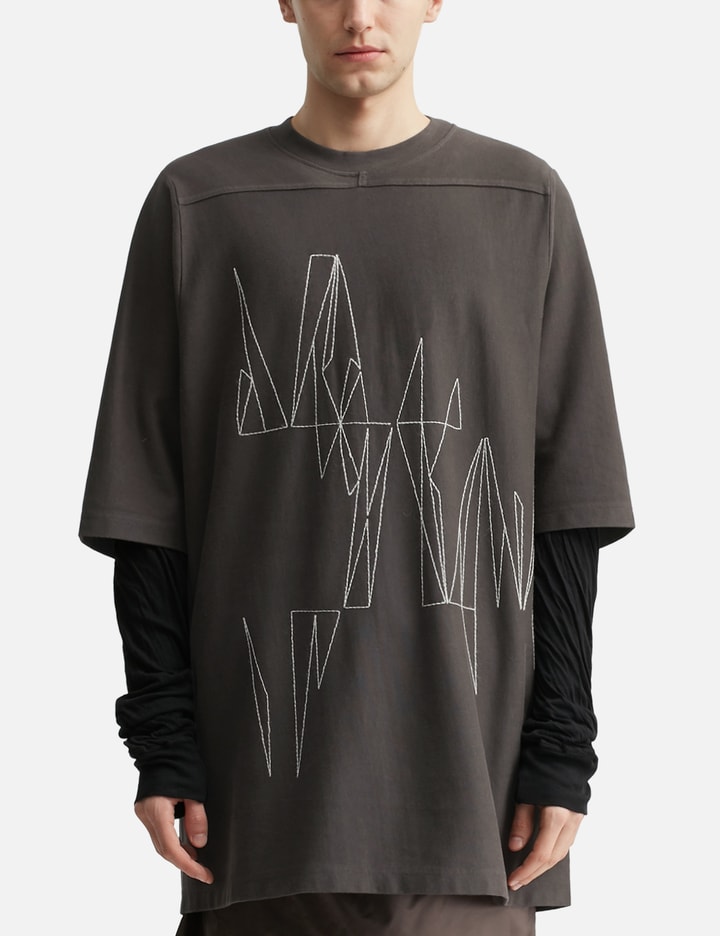 Moncler + Rick Owens Jumbo Cotton T-Shirt Placeholder Image