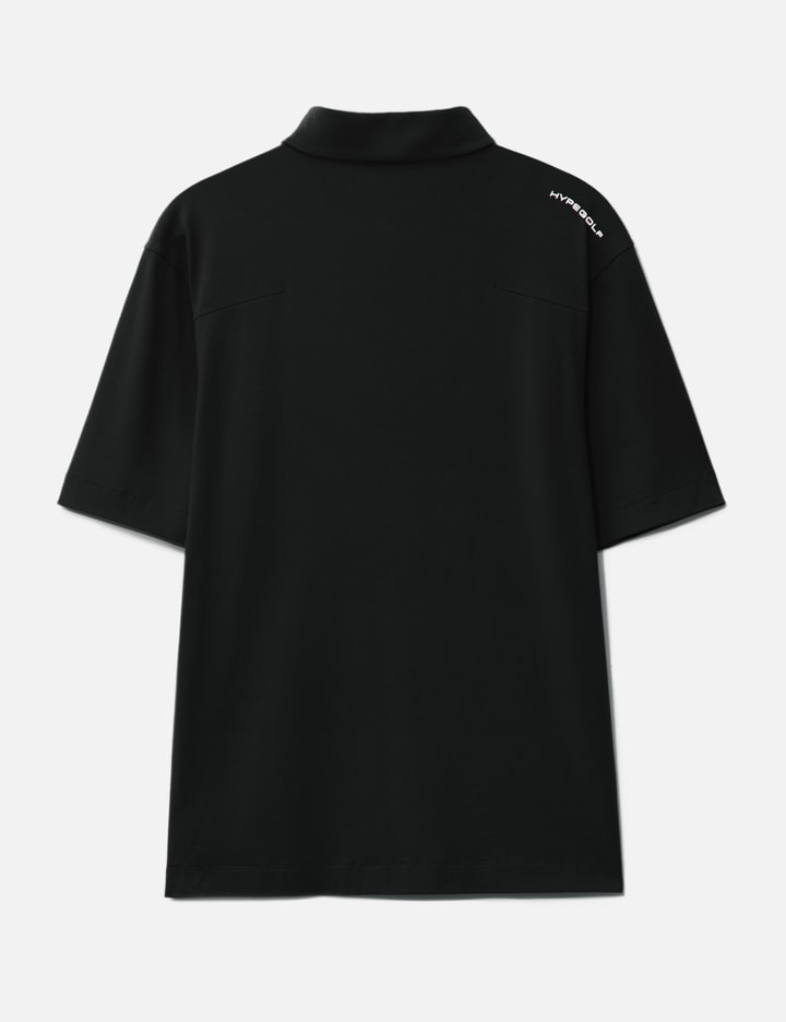 X POST ARCHIVE FACTION (PAF) Half Zip-Up Polo T-Shirts