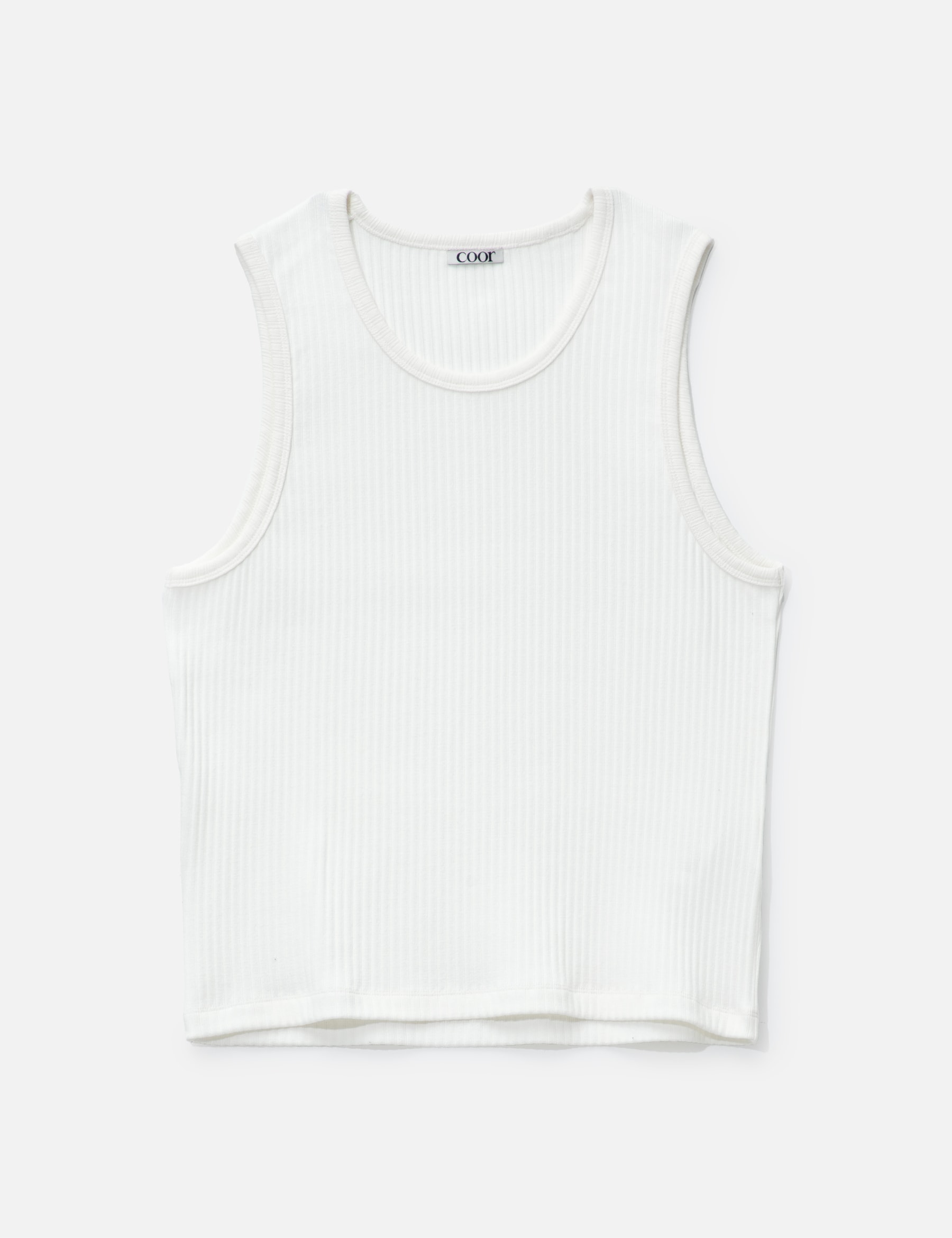 Scoop-Neck Ribbed Sleeveless view 16