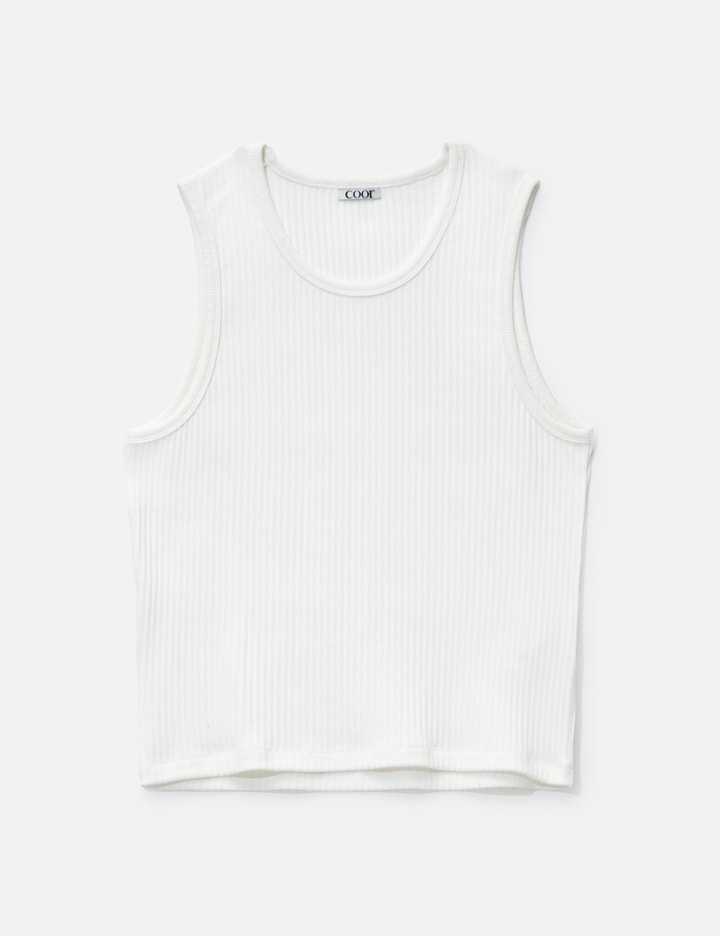 COOR Scoop-Neck Ribbed Sleeveless