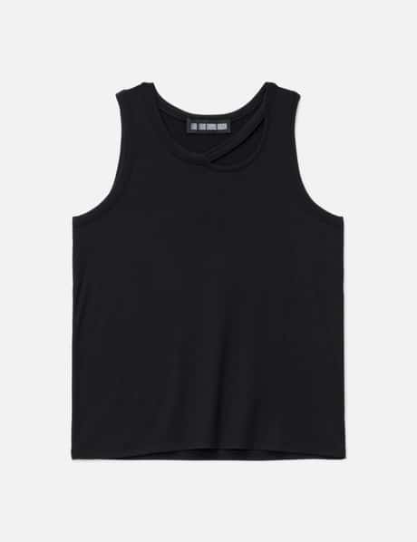LGN LOUIS GABRIEL NOUCHI Asymmetric Neck Tank Top