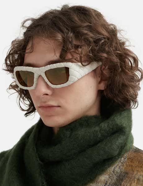Intrecciato Rectangular Sunglasses view 19