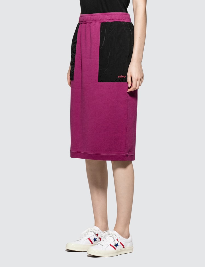 Simone Contrast Pocket Fleece Skirt Placeholder Image