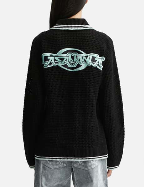 Embroidered Cotton Crochet Long Sleeve Shirt view 9