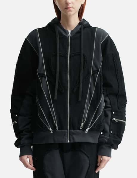 FINE CHAOS Reversible Armor Hoodie