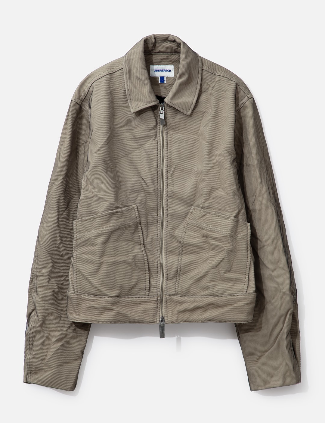 Product. 25 Semi-Oversized Layered Wrinkled Jacket view 8