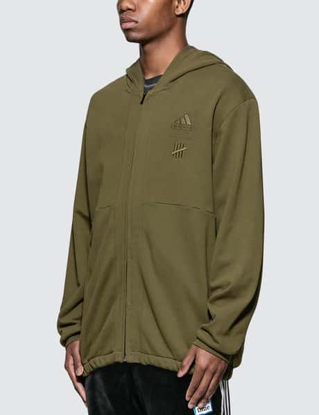 adidas gazelle silver green womens Womens Long Sleeve Hoodie with Mask - Contour Camo
