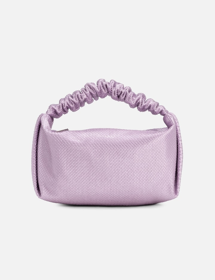 Satin Scrunchie Mini Bag with Clear Beads Placeholder Image