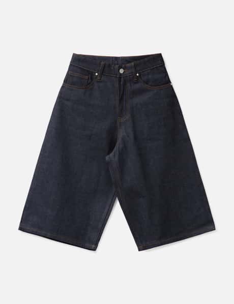 バスケットケース Breacher Indigo Denim Shorts