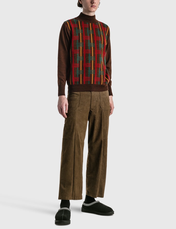 Rasta Hi-Gauge Mockneck Sweater Placeholder Image