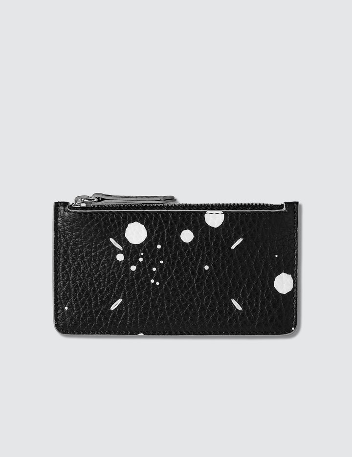 Zip Spray On Leather Card Holder Placeholder Image