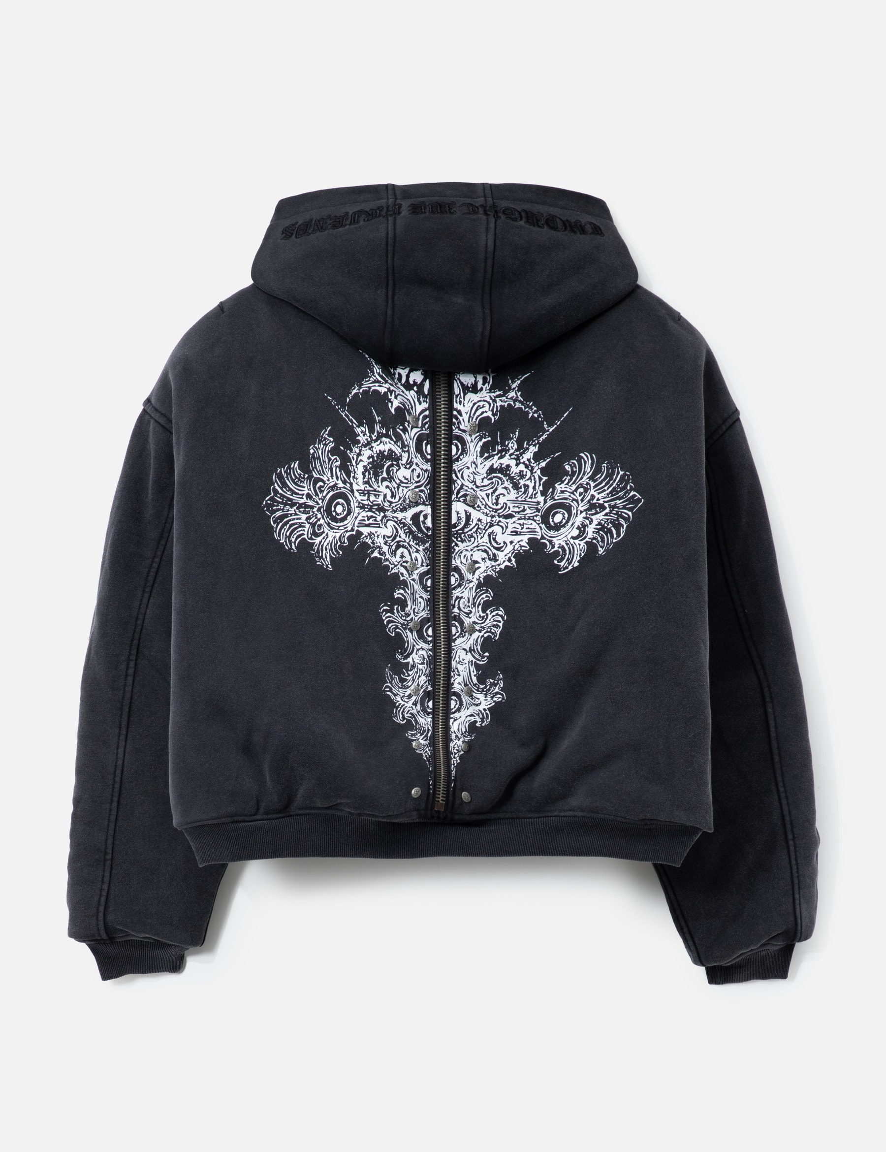 "Casey" Printed Reversible Bomber Jacket view 14