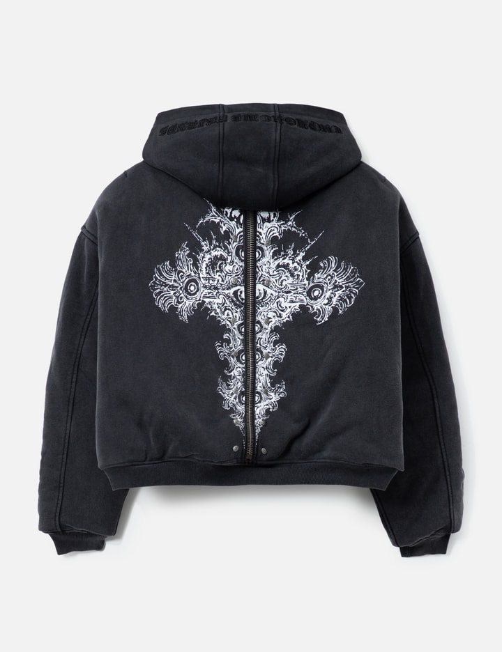 "Casey" Printed Reversible Bomber Jacket