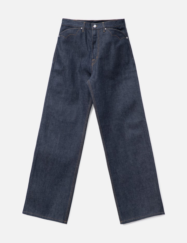 Brain Dead Brain Dead X A.P.C. Type 00 Selvedge Denim Pant - Indigo