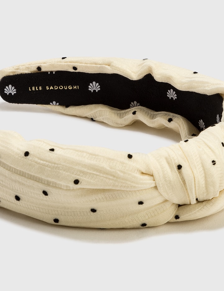 Lele Sadoughi - Dotted Knotted Headband | HBX display picture 1
