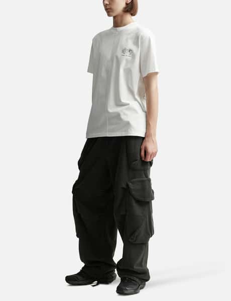 Blue Carbon System Embroidered T-Shirt view 14