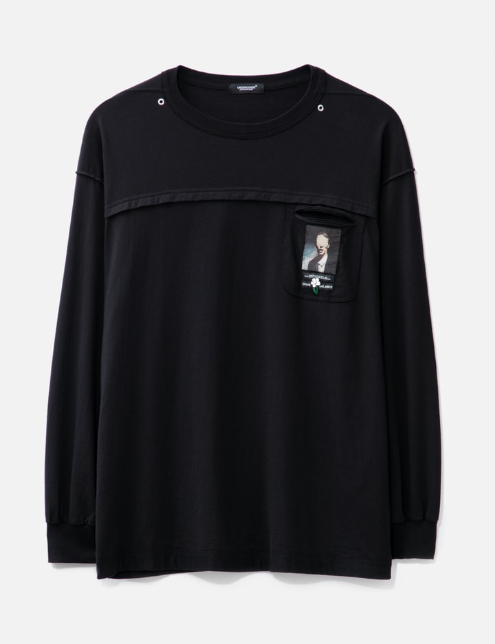 UC1E4815 LS Patchwork T-shirt Placeholder Image