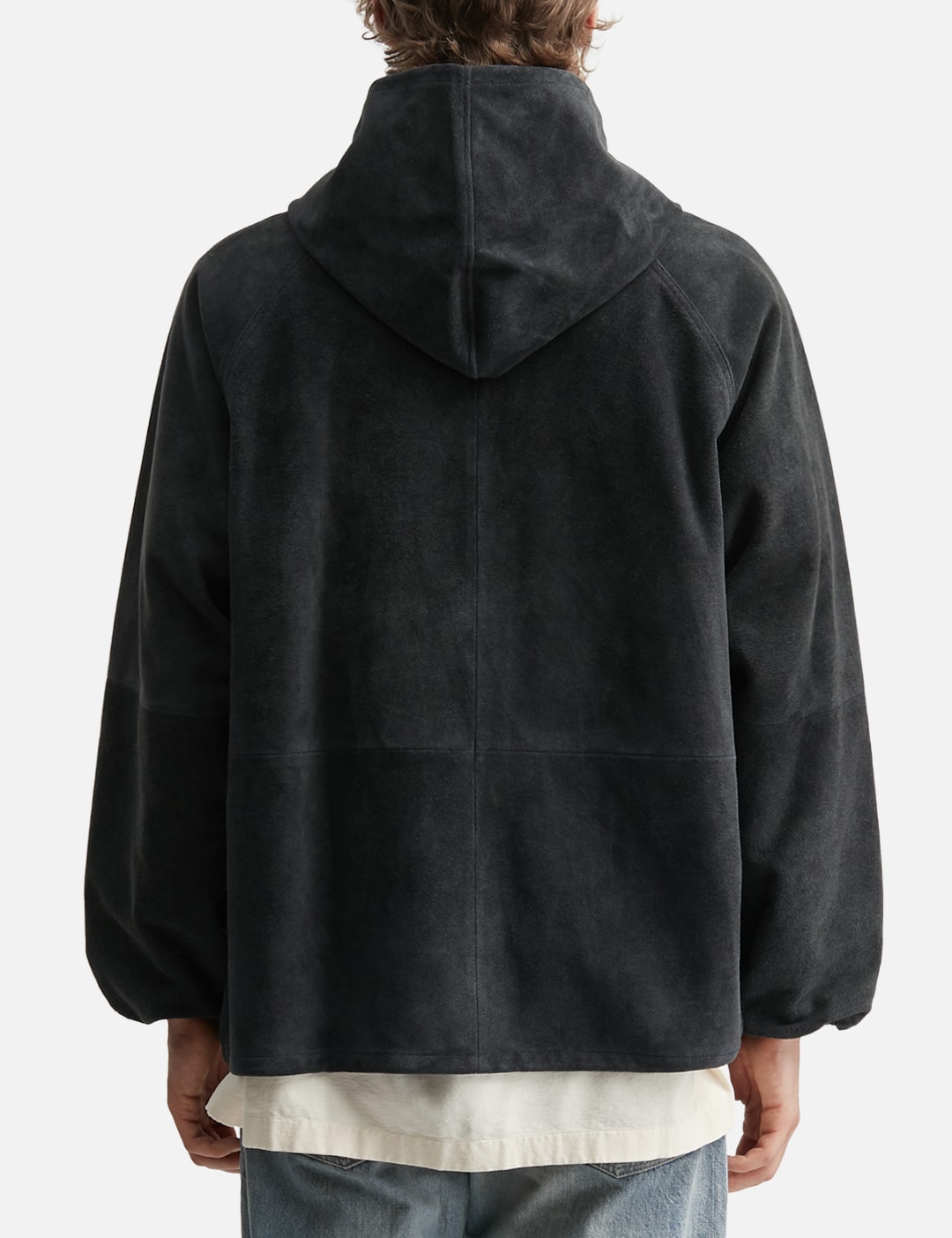 Goat Suede Hooded Jacket view 19