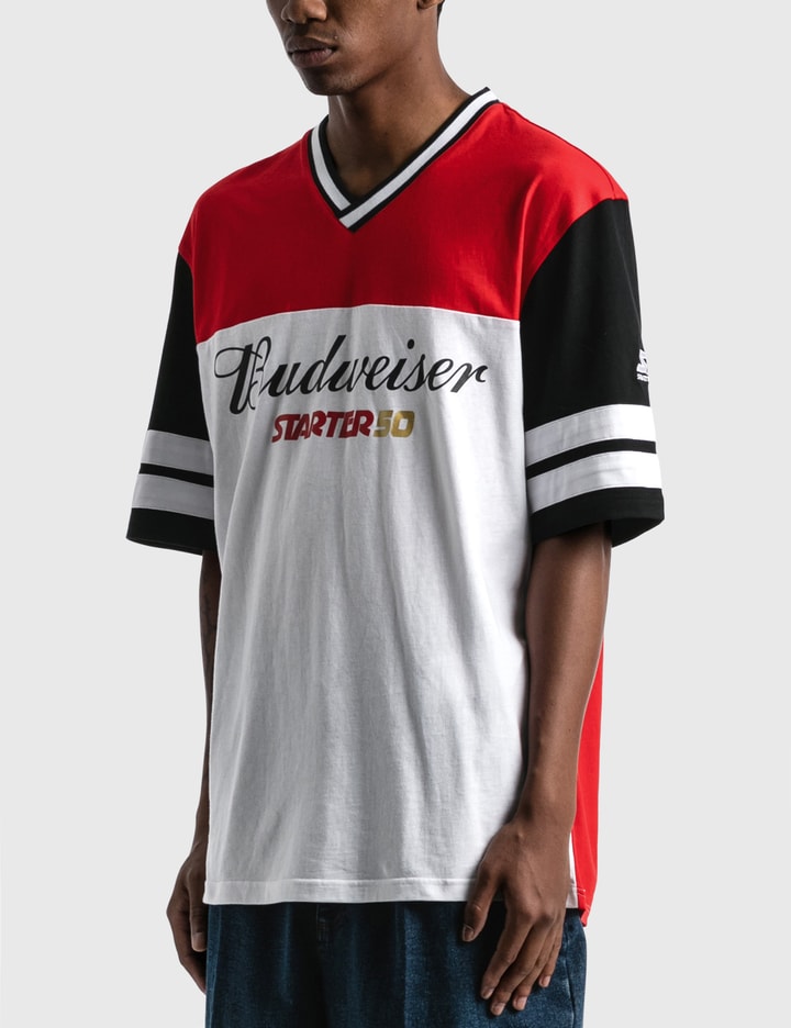 Budweiser x Starter Colorblocked Oversized T-Shirt Placeholder Image