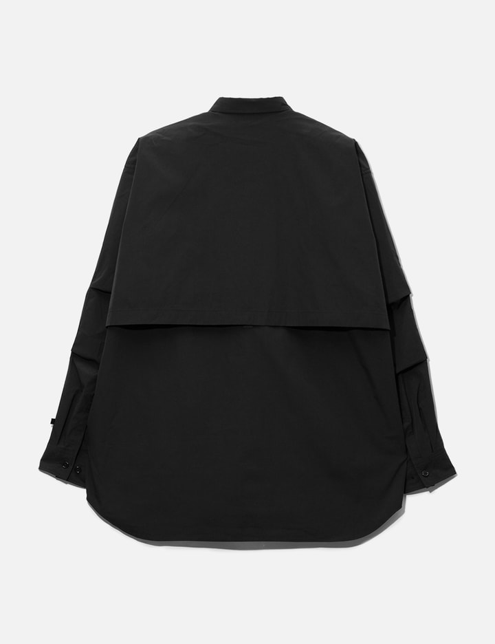 Shop Daiwa Pier39 Daiwa Nylon Multi Pocket Jacket In Black
