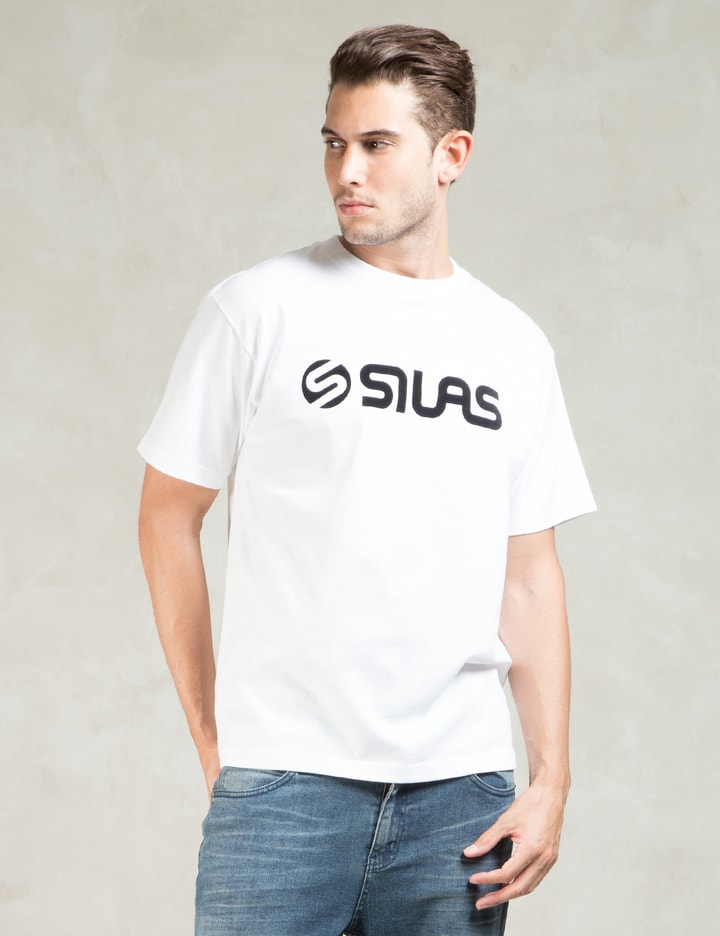 White Old Logo Flocky S/S T-Shirt Placeholder Image