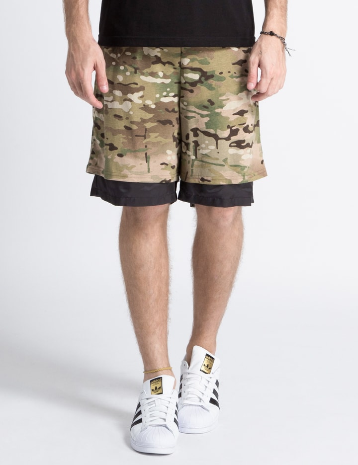 Multicam with Black Nitro Party Hard Shorts Placeholder Image