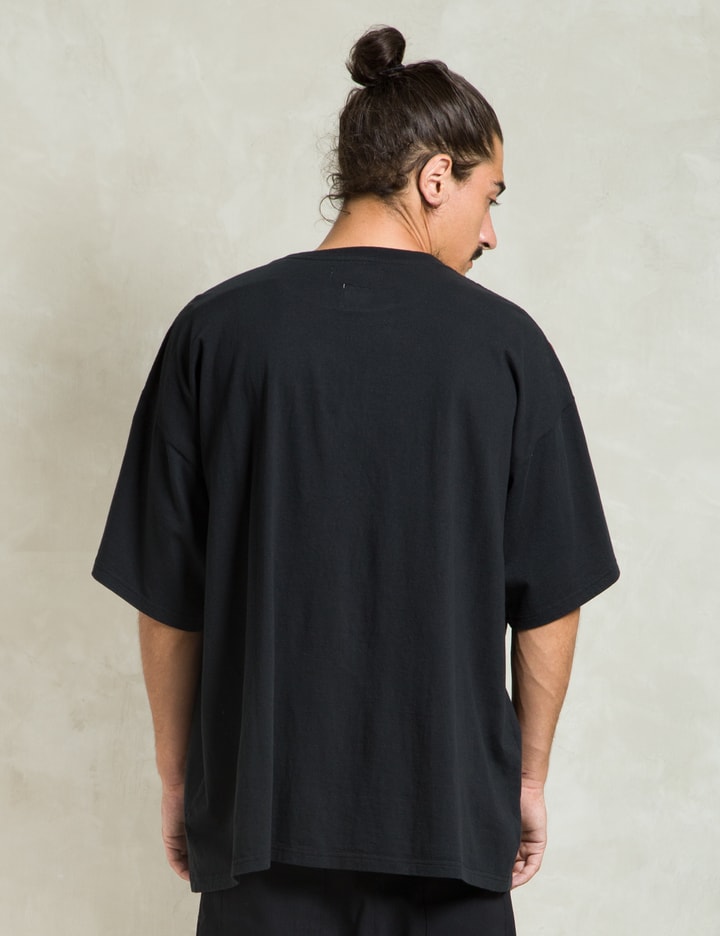 Black Embroidered T-Shirt Placeholder Image