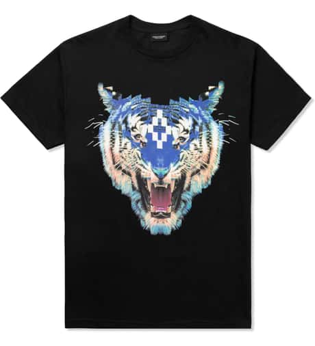 Marcelo Burlon Black Tiger T-Shirt HBX