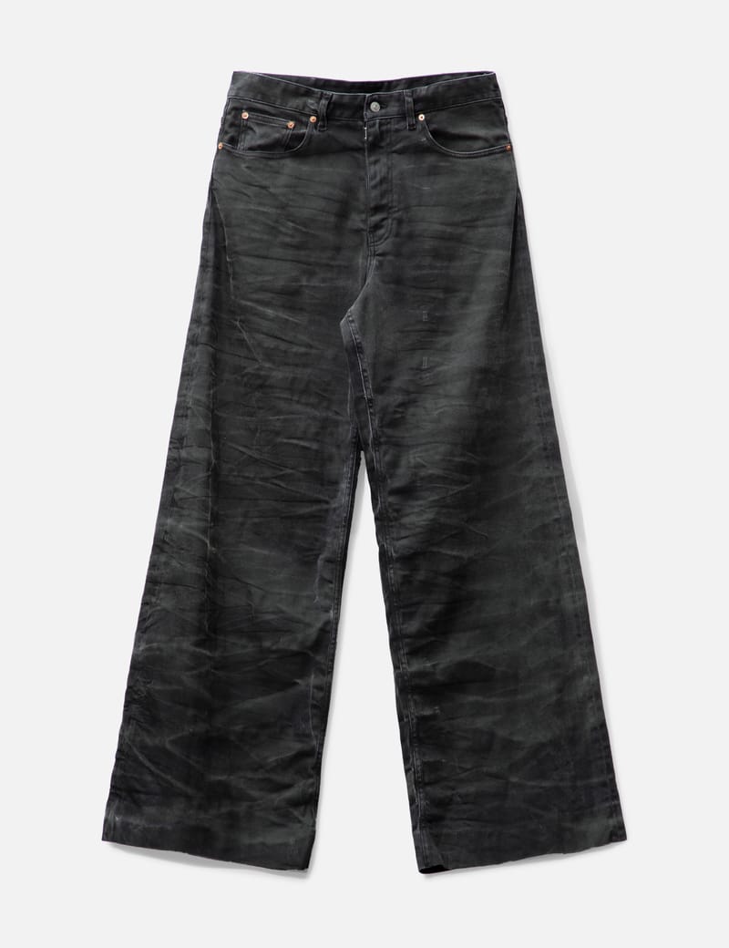 MM6 MAISON MARGIELA BUTTON DENIM PANTS+