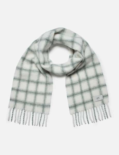 Ami Checkered Scarf