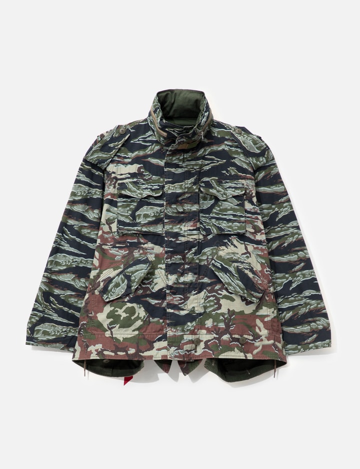 Beautiful People Beautiful People X Alpha Industries Double-End Camouflage Field Jacket