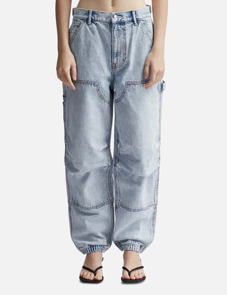T By Alexander Wang Double Front Carpenter Jeans