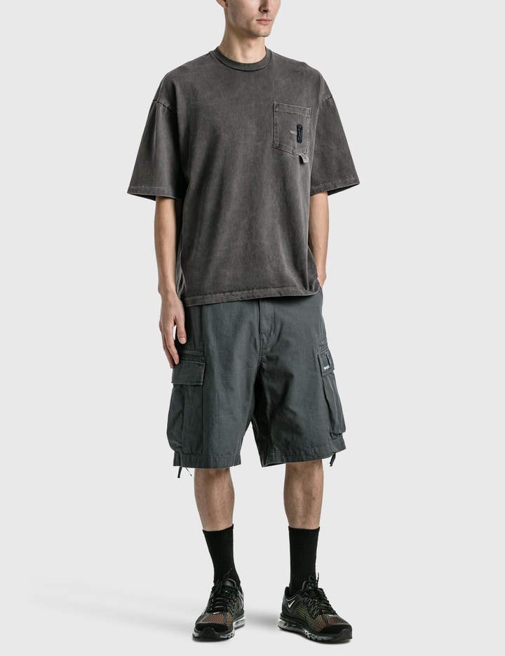 "Too Heavy" Pigment Dyed Pocket T-shirt -HBX LTD- Placeholder Image