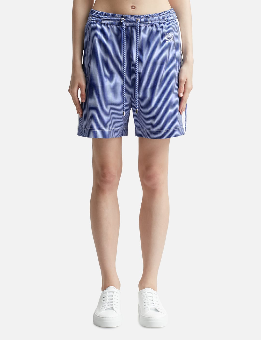 로에베 Loewe Striped Shorts