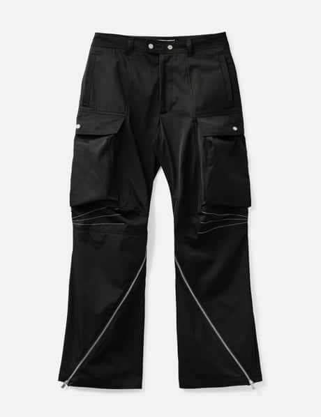 FFFPostalservice Articulated Knee Dart Cargo Trousers